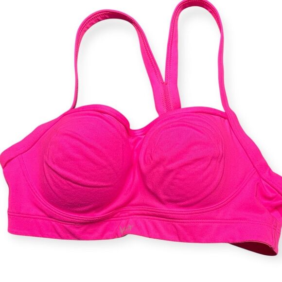 VICTORIA’S SECRET VICTORIA SPORT VSX Women’s Hot Pink Underwire Sports Bra Size - Picture 1 of 5